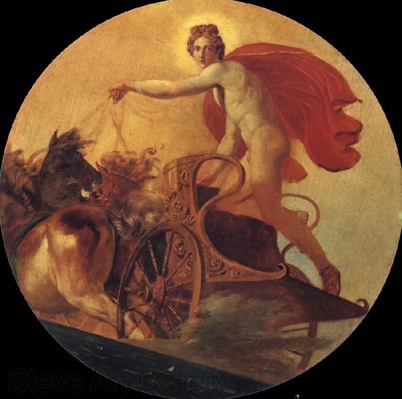 Karl Briullov Phoebus Driving his chariot